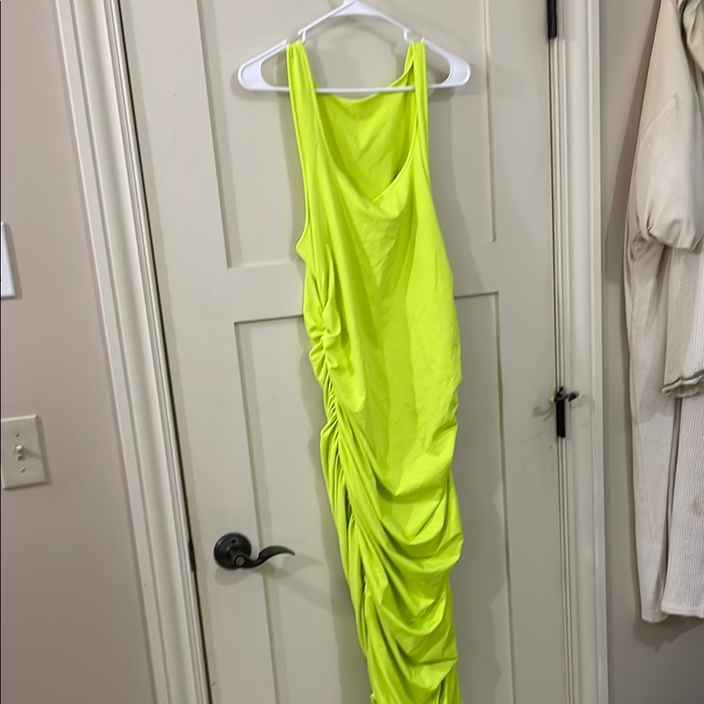 Vibrant Yellow Maxi Dress